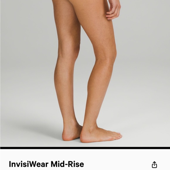 NWT Lululemon InvisiWear Mid-Rise Bikini Underwear - Picture 3 of 8